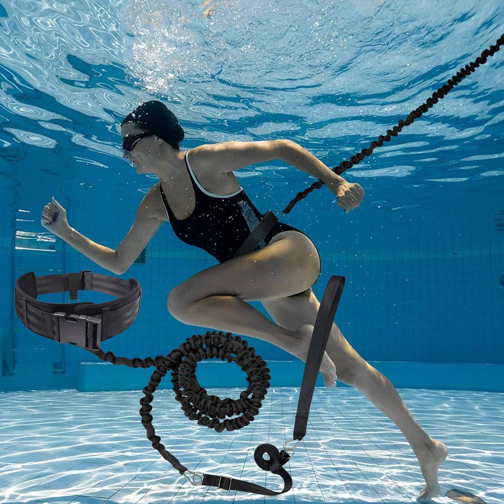 Aquatic Water Sports - เข็มขัดฝึกว่ายน้ำ เข็มขัดฝึกว่ายน้ำแบบสบายสำหรับเล่นน้ำในสระ สำหรับผู้ชาย ผู้หญิง ผู้ใหญ่ วัยรุ่น