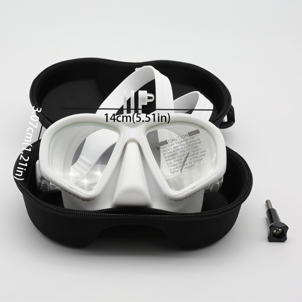 หน้ากากดำน้ำแบบกระจกนิรภัย หน้ - Freediving Mask Set บทวิจารณ์และราคา