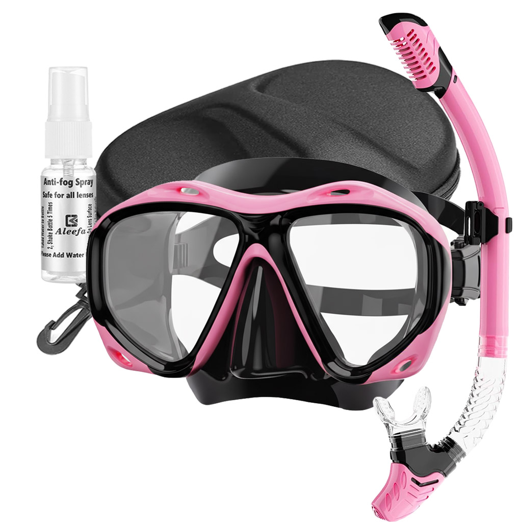หน้ากากดำน้ำ +1.0 ถึง +5.0 ชุด - Freediving Mask Set บทวิจารณ์และราคา