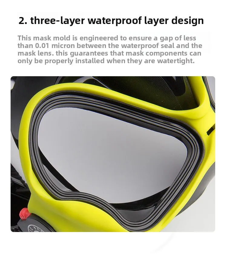 หน้ากากดำน้ำแบบสกูบาสำหรับสายต - Freediving Mask Set บทวิจารณ์และราคา
